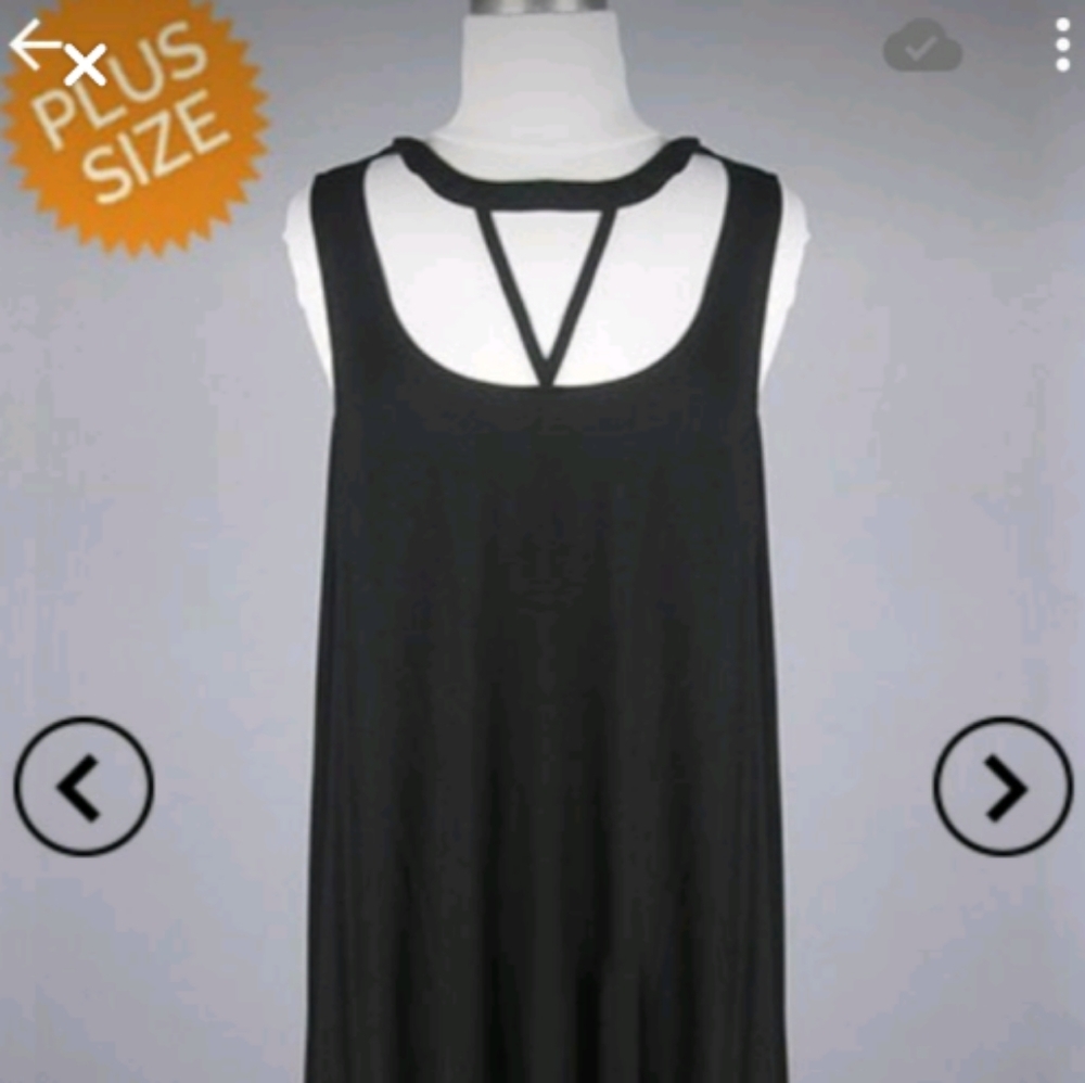 Plus size tunic